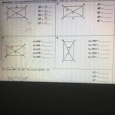 In a cyclic quadrilateral abcd,∠a=(2x+4)o,∠b=(y+3)o,∠c=(2y+10)oand∠d=(4x−5)o. If Each Quadrilateral Below Is A Square Find The Missing Measures Find Missing Angles In Triangles And Quadrilaterals Worksheet If Each Quadrilateral Below Is A Rhombus Find The Missing Measures 1 Gadingtrigg