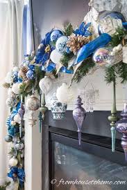 Look through our gallery of christmas tree inspo to help you decide on your holiday aesthetic. Blue White And Gold Christmas Tree Decor Plus 40 Bloggers Christmas Trees