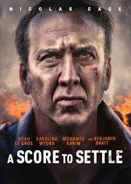 A Score to Settle DVD Nicolas Cage Karolina Wydra Mohamed Karim Benjamin  Bratt