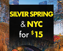 Express Service Between Silver Spring Md New York City For 15 Peter Pan Bus Lines