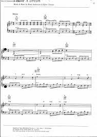 Check spelling or type a new query. I Have A Dream Free Sheet Music By Abba Pianoshelf