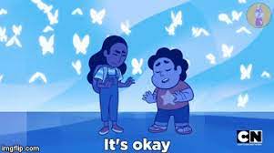 Here comes a thought that might alarm me what someone said and how it harmed me something i did that failed to be charming things that i said are suddenly swarming. Steven Universe Helps When I M Blue Imgflip
