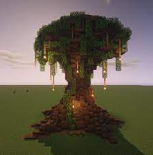 I Present To You My Grand Oak Tree Minecraft Minecraft Farm Minecraft Designs Minecraft Decorations