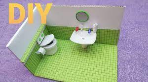 Mini Toilette Selber Basteln Diy Badezimmer Fur Barbie Badezimmer Ideen Youtube