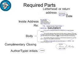 Parts Of A Business Letters Ppt Video Online Download