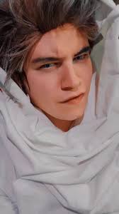 Maskless Adam Hazbin Hotel Cosplay