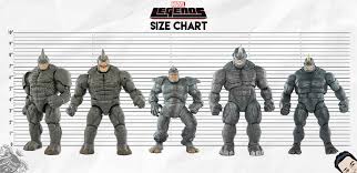 Marvel Legends Rhino Size Chart Where To Get The Latest Ac