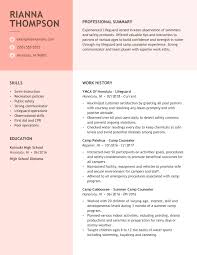As soon as i read the description of the position on hotsummerjobs.com, i knew i was an ideal. Lifeguard Resume Examples Safety Security Livecareer