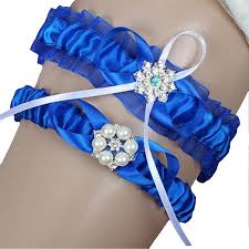 Something blue wedding garter, blue bridal garter, blue lace wedding garter, lace garters, sweet & simple toss garter with crystal. Bridal Garters Gifts Are Blue