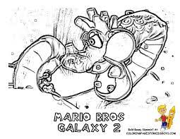 Super mario galaxy 2 printable. Super Mario Coloring Super Mario Free Yoshi Mario Galaxy