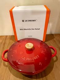 The le creuset stoneware mini round cocotte is truly just under $20 on amazon. Le Creuset 12cm Stoneware Mini Marmite Star Relief Kitchen Appliances On Carousell