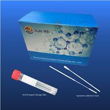 China Vtm Disposable Nasopharyngeal Transport Medium Nasal Oral Swab Sampler China Vtm Sterile Nasal And Oral Swab Sampling Vtm Utm Sampler