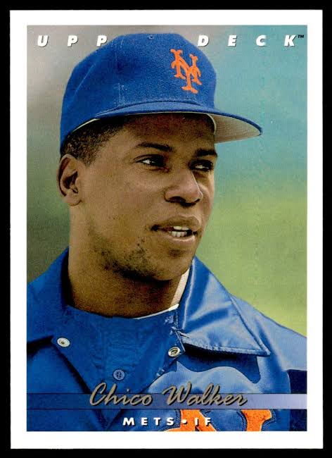 1993 Upper Deck #727 Chico Walker New York Mets