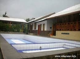 Villa Di Wisata Ciater Yang Ada Kolam Renang Air Panas Villa Penginapan Murah Di Ciater Wisata Sari Ater