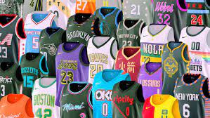 As viewed from the equator. The Best And Worst Of The Nba S New City Edition Jerseys The Ringer