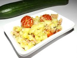 Salade De Concombre Aux Accents D Italie En 2020 Salade Concombre Fruits Et Legumes De Saison Alimentation
