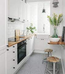 7 Ways To Make Your Singapore Hdb Condo Home Look Bigger Simple Kitchen Design Small Apartment Kitchen Decor Small Kitchen Decor