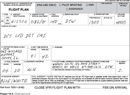 Similiar FAA IFR Flight Plan Keywords