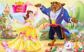 Beauty And The Beast Cartoon Wallpapers Beauty And The Beast Wallpaper Beast Wallpaper Disney Princess Wallpaper