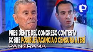 Fernando Rospigliosi sobre José Jerí: “Me parece apresurado cambiar de  gobierno por sospechas”