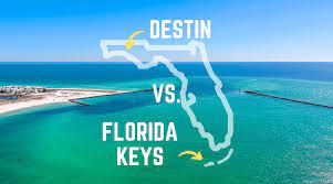 Destin is a city located in okaloosa county, florida. Destin Vs Florida Keys Destin Vacation Blog