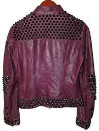 Rasberry Leather Jacket Etsy In 2020 Leather Jacket Jackets Raspberry Color