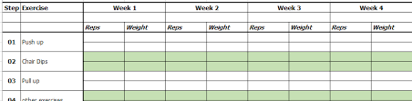 We value your opinions, please join us. Excel Template Exercise And Workout Tracking Template By Excelmadeeasy