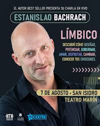 ESTANISLAO BACHRACH PRESENTA SU CHARLA SOBRE LAS EMOCIONES ✨ Llega al Marín  un encuentro único y diferente: Estanislao Bachrach, el autor best seller  de “Agilmente” y “En el Limbo” presenta su charla “