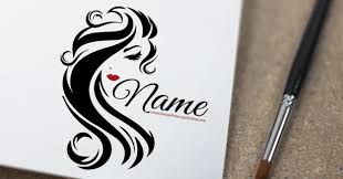 Hair makeup and nails logo. Fashion Logo Design Templates Beauty Logos Maker