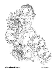 These spring coloring pages are sure to get the kids in the mood for warmer weather. Let S Share A Smile By Artcares For Kids Talking Off The Wall