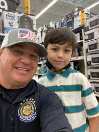 Rutherfordton Police Department Shop with Cop event