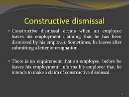 The malaysian trades union congress (mtuc) has long been. Week 10 Constructive Dismissal And Termination Benefits Ppt Download