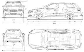 2005 Audi S4 B7 Typ 8e Avant Wagon Blueprint Audi S4 Audi A4 Audi