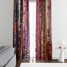 See more ideas about bohemian curtains, boho curtains, curtains. Maren Floral Colorful Peony Flower And Parrot Textile Texture Wall Mural In 2021 Sheer Curtain Panels Panel Curtains Sheer Curtain