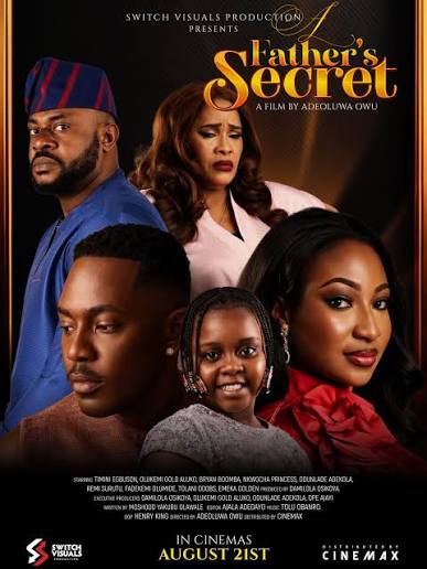 A Father's Secret 🔥🔥🔥 Ten years of lies. One moment of truth. In cinemas August 21st. Don't miss it! CAST @_timini, @divagold_, @bryanboomba, @faeolumide, @Princessdemodel09, @odunomoadekola, @Therealremisurutu, @odobodobo_motolani, @emgolden_ ...