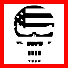 Punisher Skull Svg American Flag Svg Punisher Skull Dxf America Svg File America Dxf File Hunting Svg File Vinyl Tshirts Skull Flag Punisher Skull