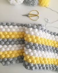 Rengarenk Popcorn Battaniye Yapimi Baby Knitting Patterns Tig Isi Sablonu Tig Desenleri