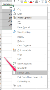 If it is not true it must be a negative number (or a zero but this won't have any impact in this case). How To Change How Excel Displays Negative Numbers