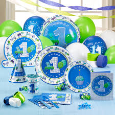 Baby Boy 1st Birthday Decoration Ideas For Boy Baby Boy 1st Birthday 1st Birthday Party Supplies 1st Boy Birthday Christmas Presents For Boys