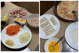 Tambah dalam adunan atau masa menggoreng. Cara Untuk Membuat Popia Carbonara Frozen Yang Akan Memudahkan Anda Menyediakanya Kelak My Resepi