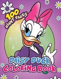 Printable coloring and activity pages are one way to keep the kids happy (or at least occupie. Daisy Duck Coloring Book Great Coloring Collection For Kids And Teens With 100 Giant Pages And Exclusive Illustrations By Hana Snow