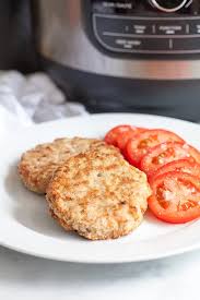 These juicy air fryer hamburgers are quick and easy to make and over the top delicious. Air Fryer Frozen Turkey Burgers Thyme Joy