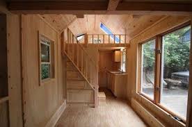 136 Sq Ft Used Molecule Tiny House For Sale Sold Tiny House Stairs Tiny House Loft Tiny House Cabin