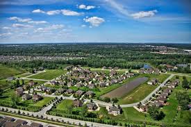 Aerial Photo Of Stone Bridge Estates In Schererville Indiana Aerial Photo Aerial Photo