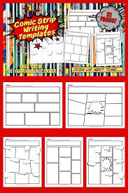 Sometimes they are collections of shorter stories or individual comic strips. Comic Strip Writing Templates The Curriculum Corner 4 5 6