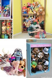 Use clamps to ensure your rectangle is square. 50 Diy Stuffed Animal Toy Storage Ideas Kids Love To Keep Organized