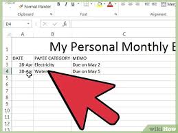Cara Memantau Pengeluaran Dengan Excel 13 Langkah Dengan Gambar