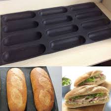 Silicone Fiberglass 9 French Bread Baking 12 Rolls Mold Baguette Pan Bakeware You Can Get More Details By Clicking Baguette Bread Bread Baking Bread Mold