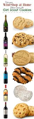 girl scout cookies and wine yes please caffeine and