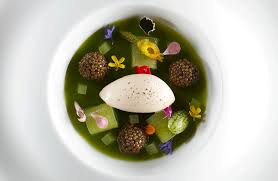 She is the fourth female chef to win three michelin stars, and was named the best female chef by the world's 50 best restaurants in 2011. Photos A Beautiful Dish Served Up At Anne Sophie Pic S Restaurant In Lausanne Outlook Traveller